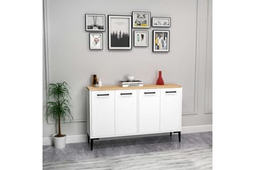 Merion Konsollbord 120 cm - Eik/Hvit - Møbler - Bord - Avlastningsbord & sidobord - Konsollbord & gangbord