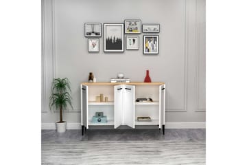 Merion Konsollbord 120 cm - Eik/Hvit - Møbler - Bord - Avlastningsbord & sidobord - Konsollbord & gangbord