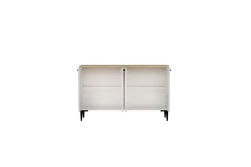 Merion Konsollbord 120 cm - Eik/Hvit - Møbler - Bord - Avlastningsbord & sidobord - Konsollbord & gangbord