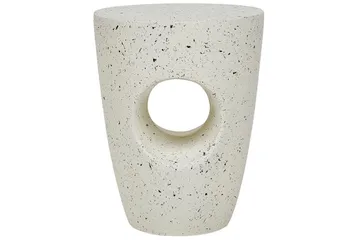 Merritt Sidebord 37 cm - Hvit - Møbler - Bord - Avlastningsbord & sidobord - Lampebord & sidebord