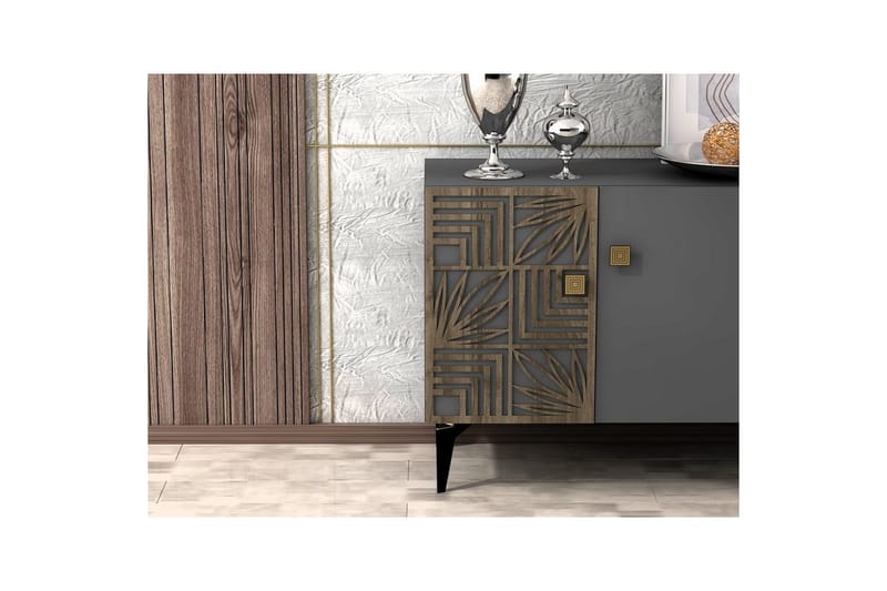 Midia Konsollbord 150 cm - Antrasitt - Møbler - Bord - Avlastningsbord & sidobord - Konsollbord & gangbord