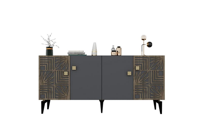 Midia Konsollbord 150 cm - Antrasitt - Møbler - Bord - Avlastningsbord & sidobord - Konsollbord & gangbord