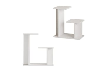 Mijara Sidebord 46 cm - Hvit - Møbler - Bord - Avlastningsbord & sidobord - Lampebord & sidebord