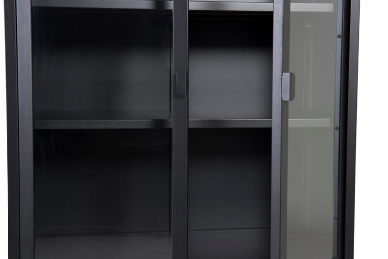 Misha Skap 75 cm - Sort - Oppbevaring - Skap - Vitrineskap
