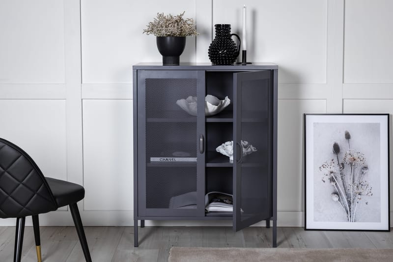 Misha Skjenk i Metall - Grå - Oppbevaring - Oppbevaringsmøbler - Sideboard & skjenk