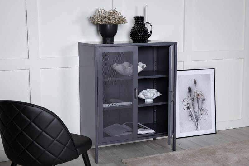 Misha Skjenk i Metall - Grå - Oppbevaring - Oppbevaringsmøbler - Sideboard & skjenk