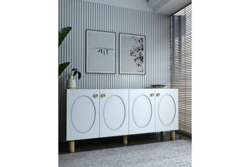 Mittopuri Konsollbord 150 cm - Brun/Hvit - Møbler - Bord - Avlastningsbord & sidobord - Konsollbord & gangbord