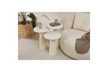 Miu Settbord 35 cm - Hvit - Møbler - Bord - Avlastningsbord & sidobord - Settbord