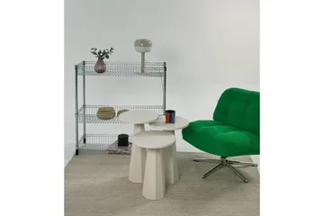 Miu Settbord 35 cm - Krem - Møbler - Bord - Avlastningsbord & sidobord - Settbord