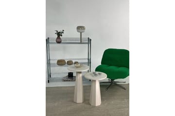 Miu Settbord 35 cm - Krem - Møbler - Bord - Avlastningsbord & sidobord - Settbord