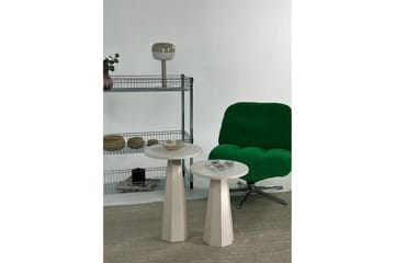 Miu Settbord 35 cm - Krem - Møbler - Bord - Avlastningsbord & sidobord - Settbord