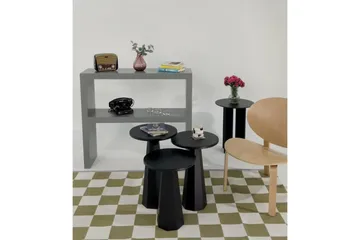 Miu Settbord 35 cm - Sort - Møbler - Bord - Avlastningsbord & sidobord - Settbord