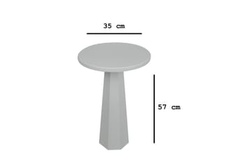 Miu Sidebord - Hvit - Møbler - Bord - Avlastningsbord & sidobord - Lampebord & sidebord