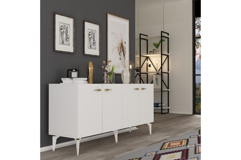 Miyuki konsollbord 150 cm - Hvit - Møbler - Bord - Avlastningsbord & sidobord - Konsollbord & gangbord
