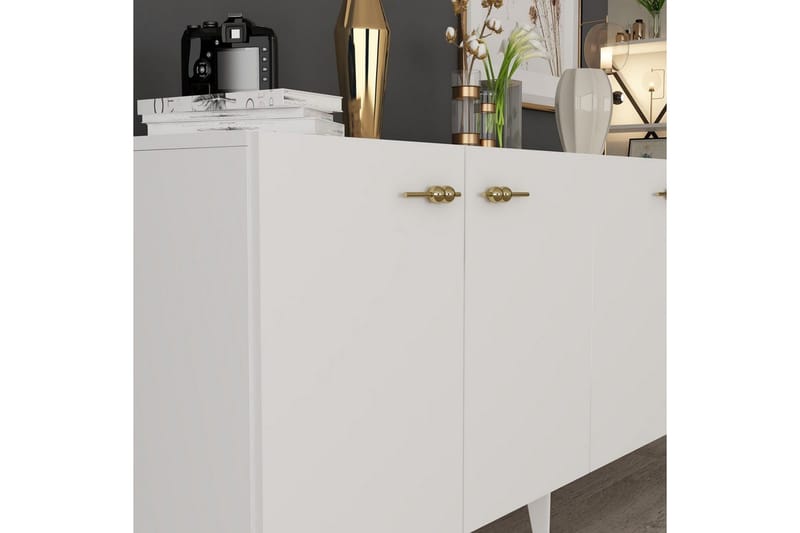 Miyuki konsollbord 150 cm - Hvit - Møbler - Bord - Avlastningsbord & sidobord - Konsollbord & gangbord