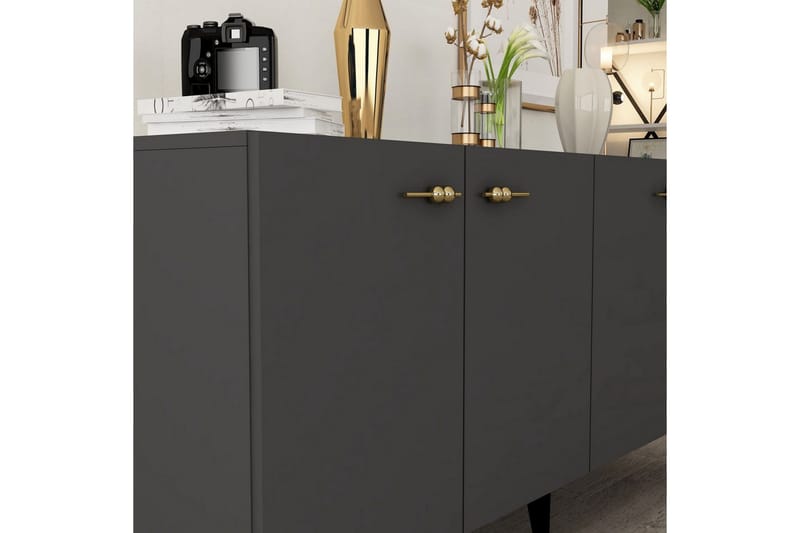 Miyuki konsollbord 150 cm - Kullgrå - Møbler - Bord - Avlastningsbord & sidobord - Konsollbord & gangbord