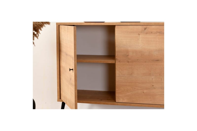 Mjudi Konsollbord 80 cm - Mellomfarget tre - Møbler - Bord - Avlastningsbord & sidobord - Konsollbord & gangbord