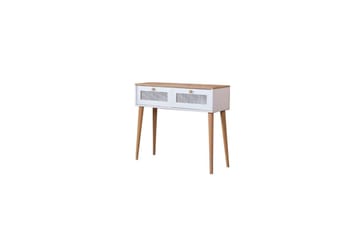 Mjudi Konsollbord 95 cm - Hvit/Lysfarget tre - Møbler - Bord - Avlastningsbord & sidobord - Konsollbord & gangbord