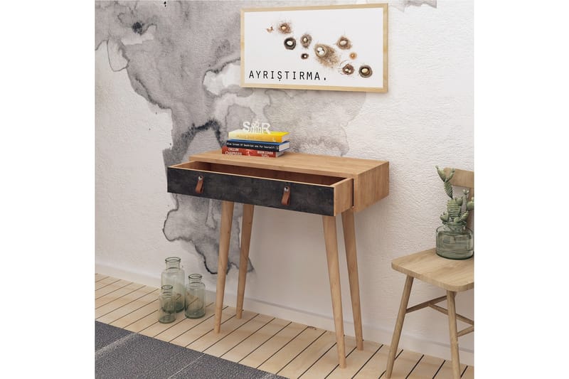 Mod Design Avlastningsbord Lærbeslag - Møbler - Bord - Avlastningsbord & sidobord - Konsollbord & gangbord