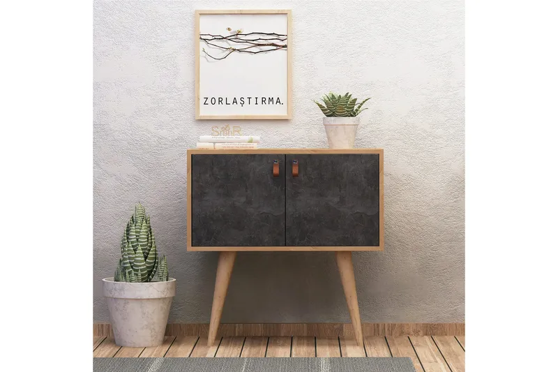 Mod Design Sideboard Skinnbeslag - Møbler - Bord - Avlastningsbord & sidobord