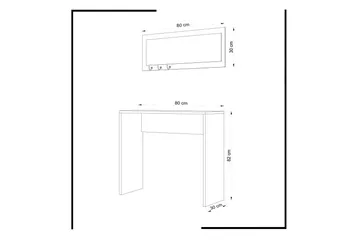 Mod Design Skrivebord - Møbler - Bord - Kontorbord - Skrivebord