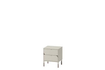 Monfort Nattbord 46 cm - Beige - Møbler - Bord - Avlastningsbord & sidobord - Sengebord & nattbord