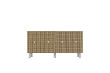 Beige/Rødfarget tre