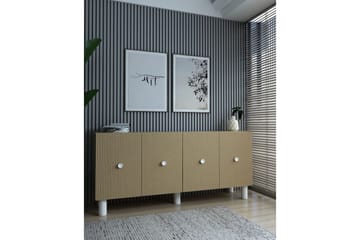 Mono Konsollbord 150 cm - Beige/Rødfarget tre - Møbler - Bord - Avlastningsbord & sidobord - Konsollbord & gangbord