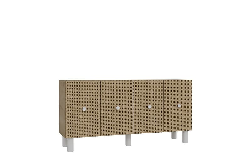 Mono Konsollbord 150 cm - Beige/Rødfarget tre - Møbler - Bord - Avlastningsbord & sidobord - Konsollbord & gangbord