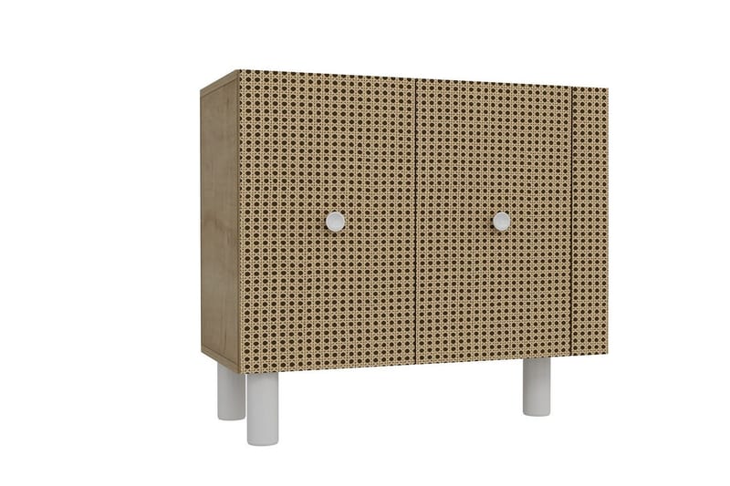 Mono Konsollbord 150 cm - Beige/Rødfarget tre - Møbler - Bord - Avlastningsbord & sidobord - Konsollbord & gangbord