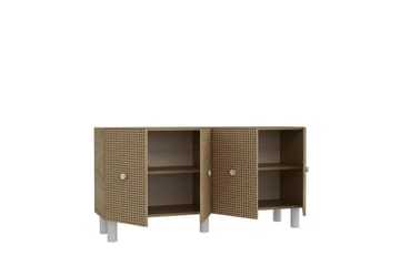 Mono Konsollbord 150 cm - Beige/Rødfarget tre - Møbler - Bord - Avlastningsbord & sidobord - Konsollbord & gangbord