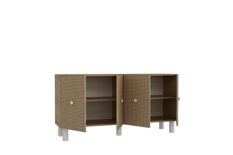 Mono Konsollbord 150 cm - Beige/Rødfarget tre - Møbler - Bord - Avlastningsbord & sidobord - Konsollbord & gangbord