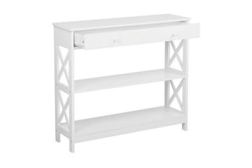 Montgomery Avlastningsbord 100 cm - Hvit - Møbler - Bord - Avlastningsbord & sidobord - Konsollbord & gangbord