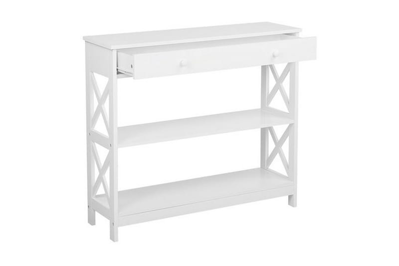 Montgomery Avlastningsbord 100 cm - Hvit - Møbler - Bord - Avlastningsbord & sidobord - Konsollbord & gangbord