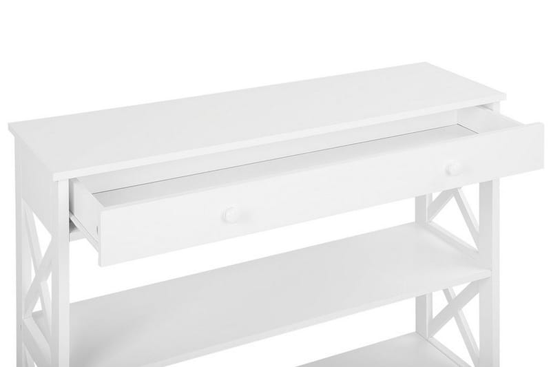 Montgomery Avlastningsbord 100 cm - Hvit - Møbler - Bord - Avlastningsbord & sidobord - Konsollbord & gangbord