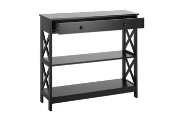 Montgomery Avlastningsbord 100 cm - Svart - Møbler - Bord - Avlastningsbord & sidobord - Konsollbord & gangbord