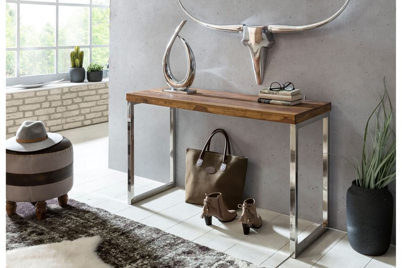 Moschetti Avlastningsbord 120 cm - Brun - Møbler - Bord - Avlastningsbord & sidobord - Konsollbord & gangbord