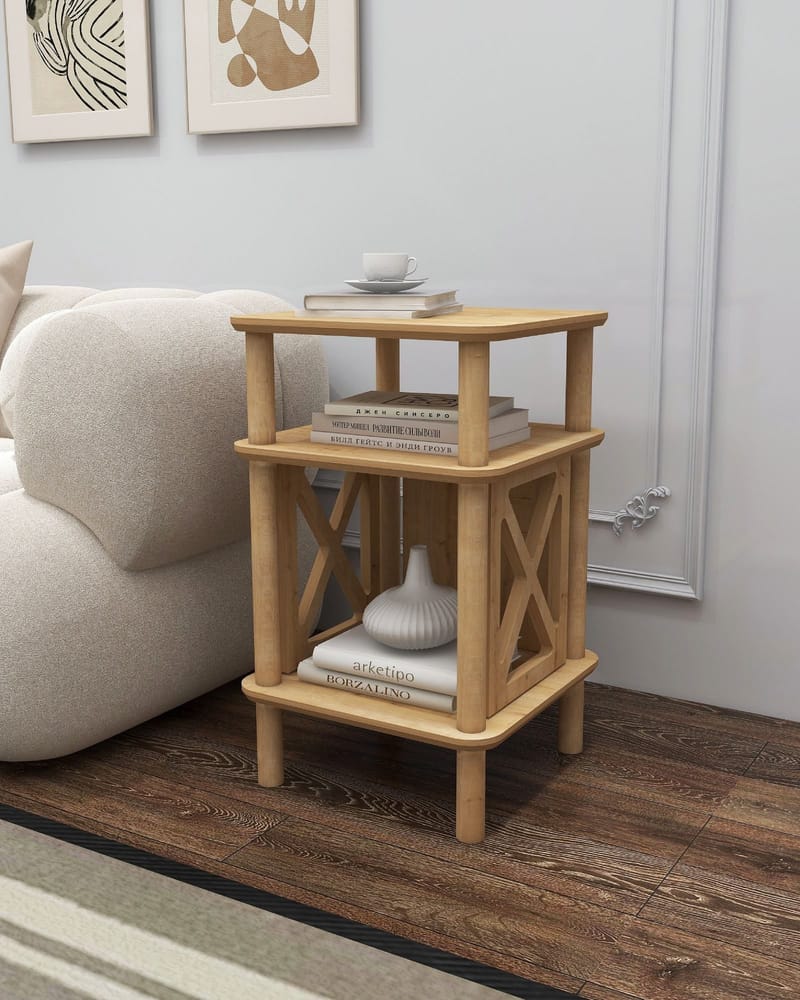 Mumira Sidebord 38 cm - Eik - Møbler - Bord - Avlastningsbord & sidobord - Brettbord og småbord