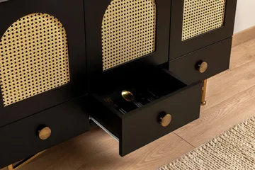 Munny Konsollbord 123 cm - Svart - Oppbevaring - Oppbevaringsmøbler - Sideboard & skjenk