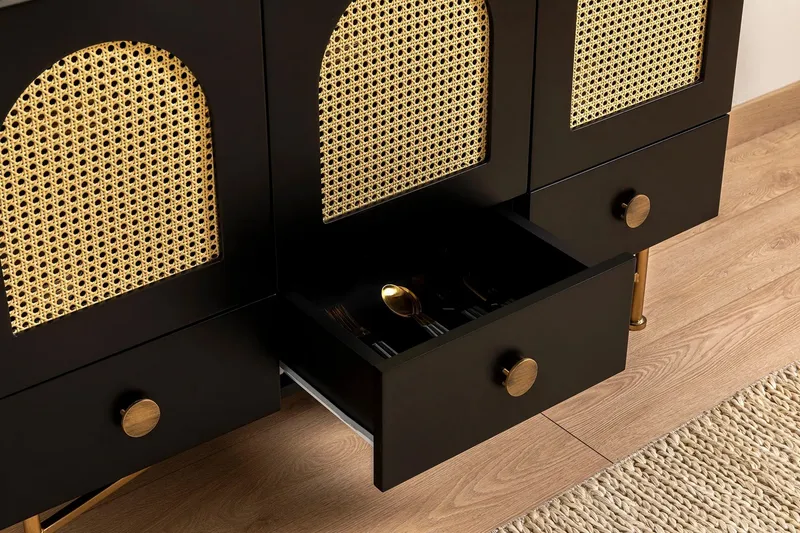 Munny Konsollbord 123 cm - Svart - Oppbevaring - Oppbevaringsmøbler - Sideboard & skjenk