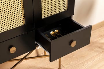 Munny Konsollbord 80 cm - Svart - Oppbevaring - Skap - Oppbevaringsskap