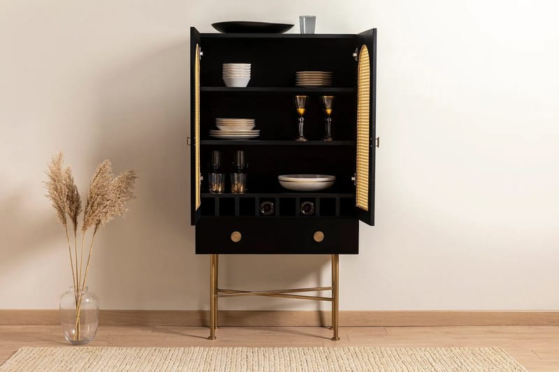 Munny Konsollbord 80 cm - Svart - Oppbevaring - Skap - Oppbevaringsskap