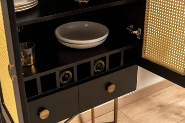 Munny Konsollbord 80 cm - Svart - Oppbevaring - Skap - Oppbevaringsskap