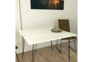 Murtwell bord 90 cm - Hvit - Møbler - Bord - Spisebord & kjøkkenbord