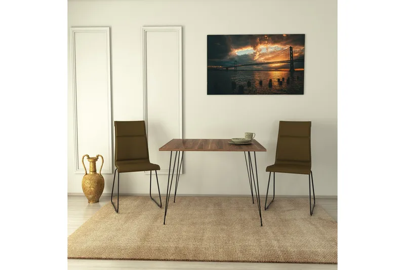 Murtwell bord 90 cm - Valnøtt - Møbler - Bord - Avlastningsbord & sidobord