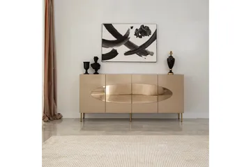 Narain Konsollbord 180 cm - Bronse/Gull - Oppbevaring - Oppbevaringsmøbler - Sideboard & skjenk