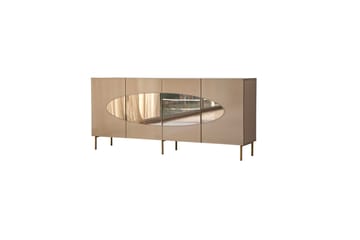 Narain Konsollbord 180 cm - Bronse/Gull - Oppbevaring - Oppbevaringsmøbler - Sideboard & skjenk