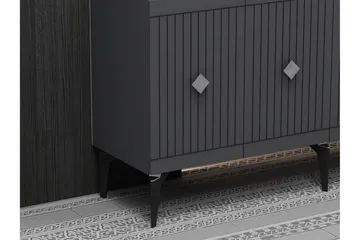 Naruyuki Konsollbord 150 cm - Antrasitt/Sølv - Møbler - Bord - Avlastningsbord & sidobord - Konsollbord & gangbord