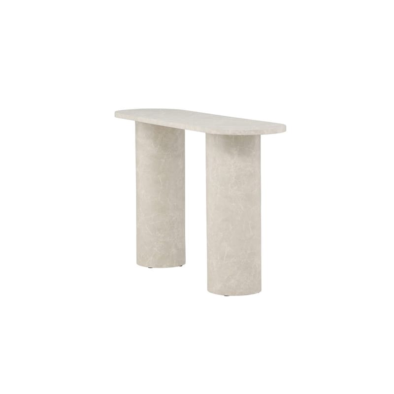 Narvik Sidebord 130 cm - Beige - Møbler - Bord - Avlastningsbord & sidobord - Lampebord & sidebord