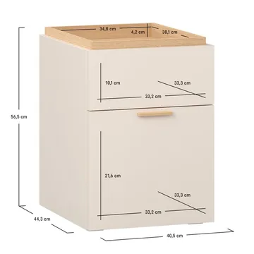 Nattbord 4 You Fresh - Eik - Møbler - Bord - Avlastningsbord & sidobord - Sengebord & nattbord